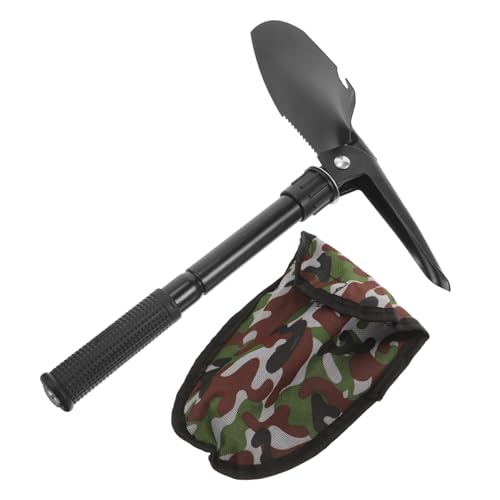 VICASKY Metalldetektor Schaufel aus Metall Langlebig Leicht mit Ergonomischem Griff Tragbar für Metalldetektion Garten Camping Schatzsuche Sandgrabgerät von VICASKY