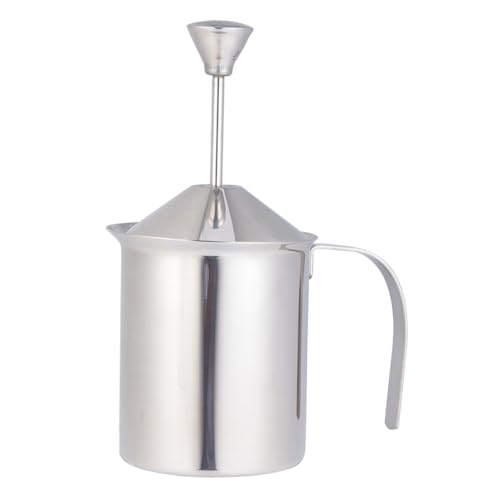 VICASKY Milchaufschäumer Milchkännchen Flaschenmaschinen Kaffeebehälter Luftdichter Getränke Espresso Lattes Mini Schneebesen Elektrische Ladestation Sirup Kaffeestampfer Muttermilch von VICASKY