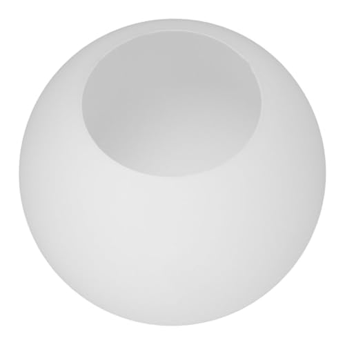 VICASKY Milchglas Lampenschirm Kugel Glas Ersatzschirm Weiß Frosted Lamp Shade für Deckenleuchte Wohnzimmer Esszimmer Schlafzimmer Robust Einfache Montage Elegant von VICASKY