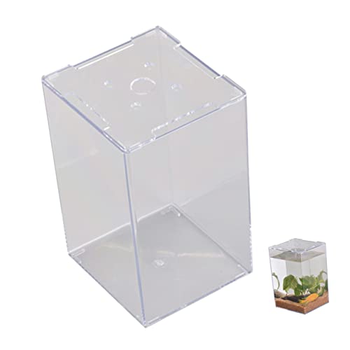 VICASKY Mini Aquarium aus Transparentes Desktop Fischtank für Betta Fische Stilvolle Dekoration für Büro und Zuhause als VICASKY Mini Aquarium aus Transparentes Desktop Fischtank für Betta Fische Stilvolle Dekoration für Büro und Zuhause als von VICASKY