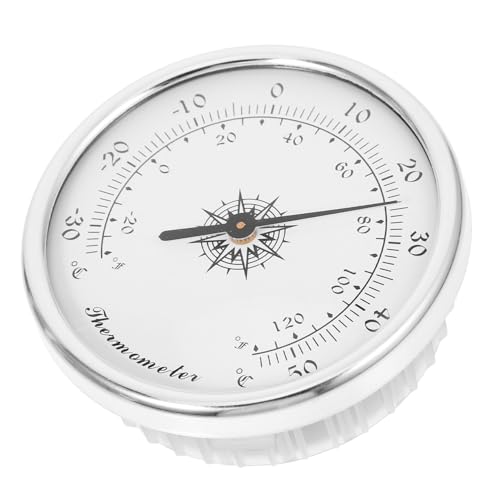 VICASKY Mini Thermometer Hygrometer für Zuhause Präziser Temperatur Feuchtigkeitsmesser Handlich und Leicht Geeignet für Innenräume und Gewächshäuser Einfache Wandmontage Silbermodell VICASKY Mini Thermometer Hygrometer für Zuhause Präziser Temperatur Feuchtigkeitsmesser Handlich und Leicht Geeignet für Innenräume und Gewächshäuser Einfache Wandmontage Silbermodell von VICASKY