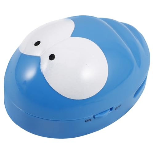 VICASKY Mini Tischstaubsauger Tragbarer Desktop Staubsauger mit Geräuschreduzierung Effizienter Elektrobürste für Schreibtischreinigung für Büro und Zuhause Blau ohne Batterie von VICASKY
