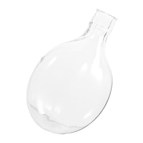 VICASKY Moderner Glas Lampenschirm Flach für Deckenleuchte Langlebiger Transparenter Lampenschirm aus Glas Installieren Praktisches Ersatzteil für Wohnzimmerbeleuchtung von VICASKY
