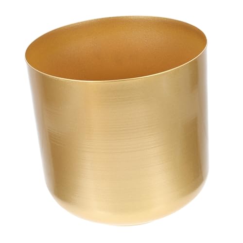 VICASKY Moderner Metall Outdoor Übertopf Blumentopf Großer Kreativer Eisen Pflanzkübel Wetterfest Langlebig für Wohnzimmer Garten Büro Dekoration VICASKY Moderner Metall Outdoor Übertopf Blumentopf Großer Kreativer Eisen Pflanzkübel Wetterfest Langlebig für Wohnzimmer Garten Büro Dekoration von VICASKY