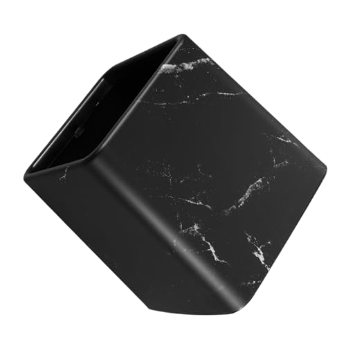 VICASKY Moderner Mülleimer mit Marmoroptik Kleiner Abfallkorb für Wohnzimmer Küche Schlafzimmer und Bad Langlebiger Desktop garbage Bin mit Einfacher Reinigung und Mittlerer Kapazität von VICASKY