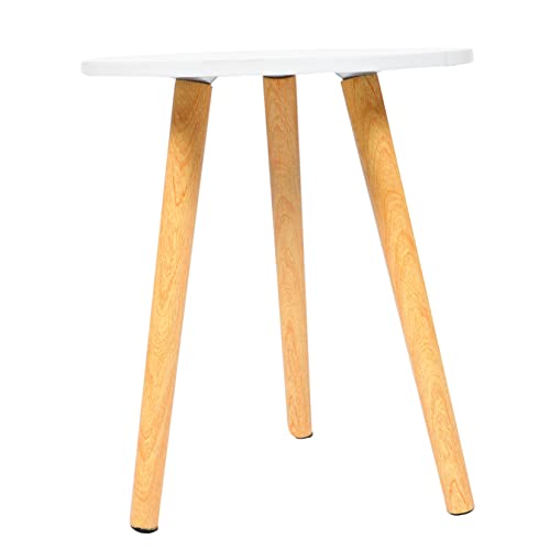 VICASKY Moderner Runder Beistelltisch Nordic Stil Kompakt Platzsparend Vielseitig für Wohnzimmer Schlafzimmer Balkon Geeignet VICASKY Moderner Runder Beistelltisch Nordic Stil Kompakt Platzsparend Vielseitig für Wohnzimmer Schlafzimmer Balkon Geeignet von VICASKY