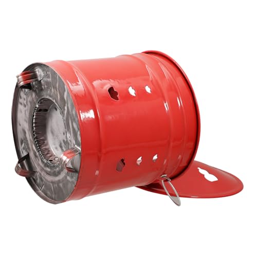 VICASKY Money Bucket Haushaltsverbrenner Robuster Emaille Papierbrenntopf mit Luftzirkulation für Opfergaben und Ritualfeuer Hochwertige Verarbeitung und Design Helle Langlebige Farbe VICASKY Money Bucket Haushaltsverbrenner Robuster Emaille Papierbrenntopf mit Luftzirkulation für Opfergaben und Ritualfeuer Hochwertige Verarbeitung und Design Helle Langlebige Farbe von VICASKY