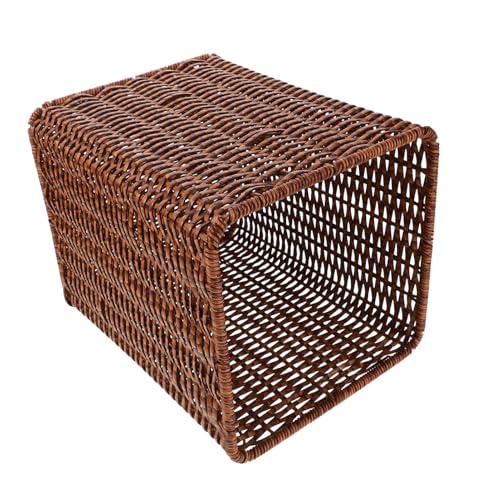 VICASKY Mülleimer Aus Rattan-imitat: Gewebter Abfallkorb - Offener Mülleimer - Großer Küchenmülleimer - Bauernhaus-abfallkorb VICASKY Mülleimer Aus Rattan-imitat: Gewebter Abfallkorb - Offener Mülleimer - Großer Küchenmülleimer - Bauernhaus-abfallkorb von VICASKY