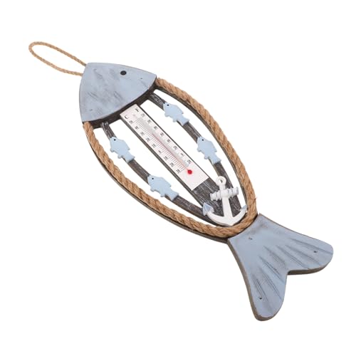 VICASKY Nautical Fish Bone Wandthermometer Wetterfestes Küsten-dekor Funktionaler Gartenthermometer für Terrasse Flur Küsten Wandkunst mit Präziser Temperaturanzeige VICASKY Nautical Fish Bone Wandthermometer Wetterfestes Küsten-dekor Funktionaler Gartenthermometer für Terrasse Flur Küsten Wandkunst mit Präziser Temperaturanzeige von VICASKY