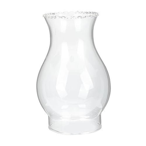 VICASKY Öllampe Glaszylinder Retro Lampenschirm für Petroleumlampe Transparentes Design für Wand und Tischlampen für Camping und Garten VICASKY Öllampe Glaszylinder Retro Lampenschirm für Petroleumlampe Transparentes Design für Wand und Tischlampen für Camping und Garten von VICASKY