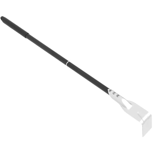 VICASKY Ofenschaber mit Abnehmbarem Aluminiumgriff Kratzfestes Bbq reinigungswerkzeug für Pizzaofen Kamin und Grill Extra Lang für Schwer Erreichbare Ecken Effiziente Kohleresteentfernung von VICASKY