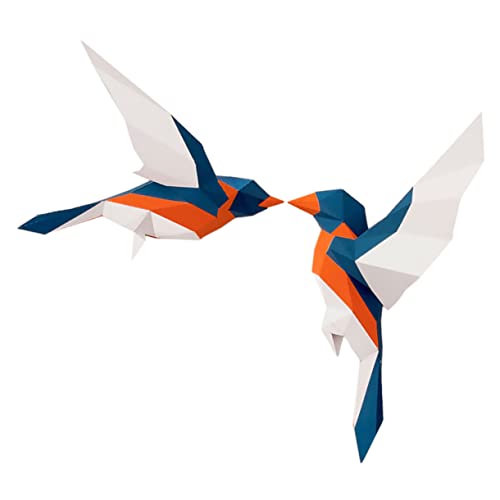 VICASKY 3d Vogelmodell Wandkunst Dekor Stereoskopisches Papiermodell Für Innen Und Außendekoration Kreatives Vogel Dekor Mit Hängenden Vögeln Geometrisches Design Für Garten Und VICASKY 3d Vogelmodell Wandkunst Dekor Stereoskopisches Papiermodell Für Innen Und Außendekoration Kreatives Vogel Dekor Mit Hängenden Vögeln Geometrisches Design Für Garten Und von VICASKY