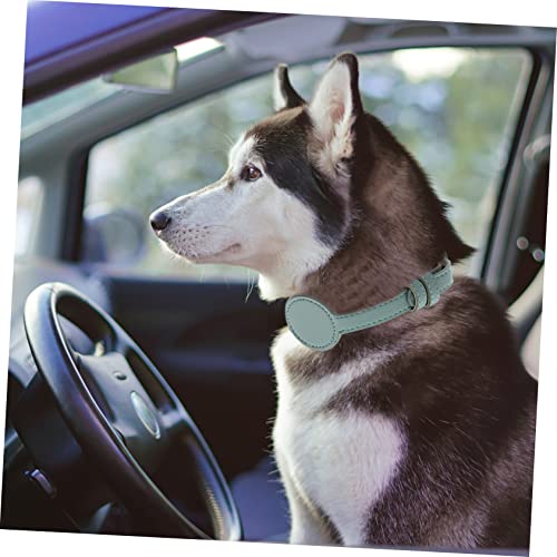 VICASKY Outdoor Katzenhalsband PU Tracer Halsband Verstellbar Leicht Atmungsaktiv für Haustiere Geeignet von VICASKY