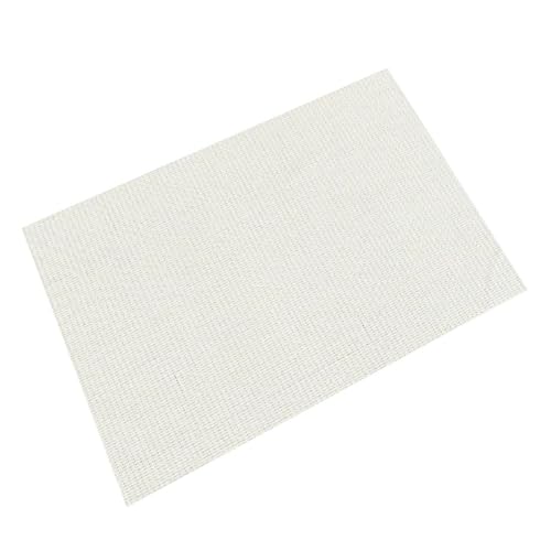 VICASKY PVC Antirutschmatte Zuschneidbar für Schlafzimmer Badezimmer Teppichunterlage rutschfest Kratzschutz Cremeweiß von VICASKY