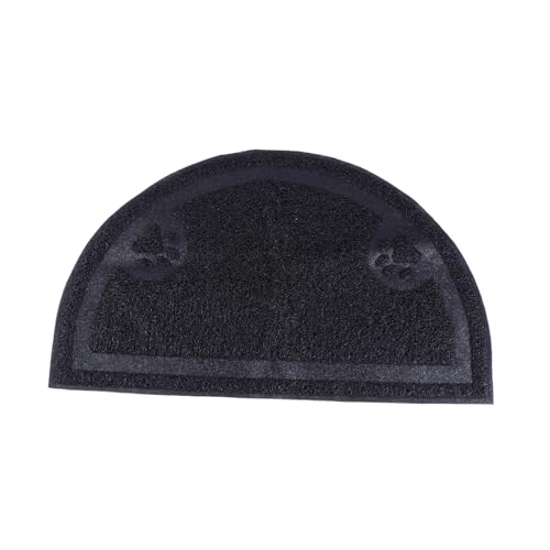 VICASKY PVC Halbkreisförmige Katzentoilette Matte Langlebig Leicht zu Reinigen Rutschfeste Katzenstreu Unterlage für Katzenklo und Kissen Farblich Sortiert Passend für VICASKY PVC Halbkreisförmige Katzentoilette Matte Langlebig Leicht zu Reinigen Rutschfeste Katzenstreu Unterlage für Katzenklo und Kissen Farblich Sortiert Passend für von VICASKY
