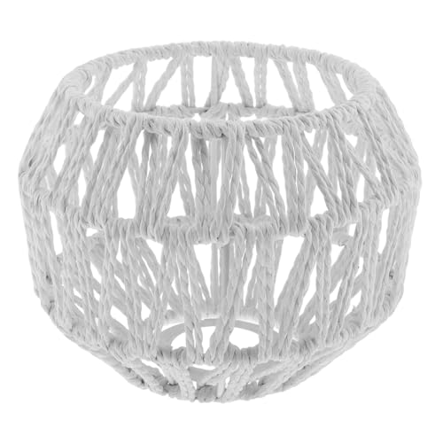 VICASKY Paper Rope Lampenschirm Handgewebter Hängelampe und Tischlampenschirm Einfache Montage Vielseitig Kompatibel Natürlicher Boho Stil für Wohnzimmer Schlafzimmer und Büro VICASKY Paper Rope Lampenschirm Handgewebter Hängelampe und Tischlampenschirm Einfache Montage Vielseitig Kompatibel Natürlicher Boho Stil für Wohnzimmer Schlafzimmer und Büro von VICASKY