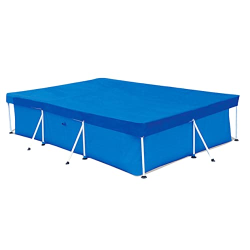 VICASKY Pe Poolabdeckung Rechteckige Abdeckplane für Aufblasbare und Schwimmbäder und Staubdicht Langlebiges Pe Material für Nutzung von VICASKY
