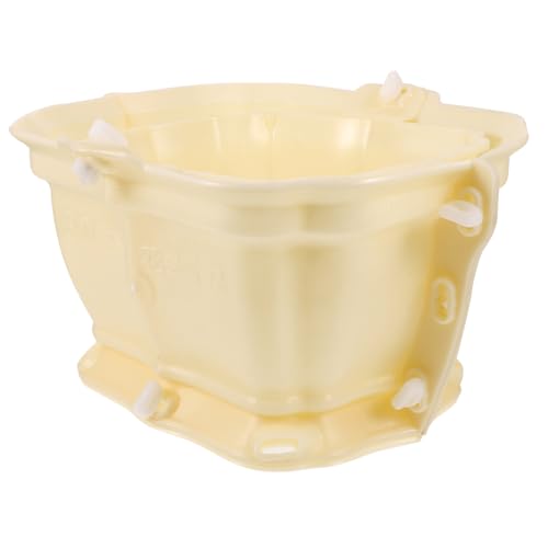 VICASKY Plastikblütenschimmel Pflanzer drinnen Anlage Garten große Pflanzformen aus Beton Topfform aus Beton Formen für Pflanzertöpfe Formen für Blumentöpfe von VICASKY