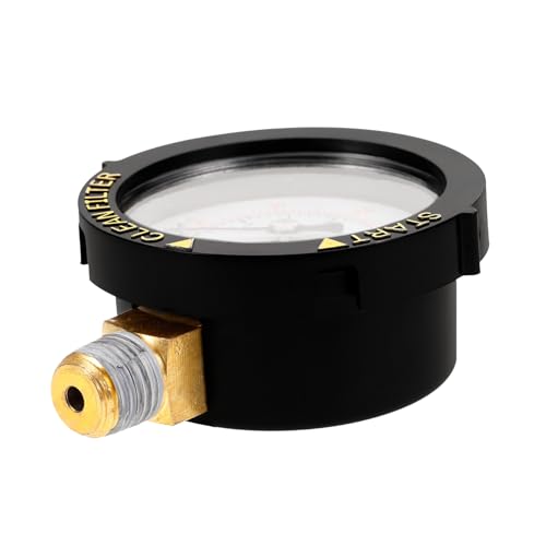 VICASKY Pool Druckmanometer Messgerät Psi Npt Wasserfilter Druckanzeige für Garten Schwimmbad Aquarium Langlebig Präzise Ablesbar Messgerät mit Messbereich für Wasserbehälter und von VICASKY