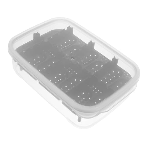 VICASKY Professionelle Fächer Reptilien Brutkasten Hochwertige Inkubator Box für Schildkröten Eidechsen und Andere Reptilien Wiederverwendbar mit Sichtfenster zur Überwachung Brutzeit VICASKY Professionelle Fächer Reptilien Brutkasten Hochwertige Inkubator Box für Schildkröten Eidechsen und Andere Reptilien Wiederverwendbar mit Sichtfenster zur Überwachung Brutzeit von VICASKY