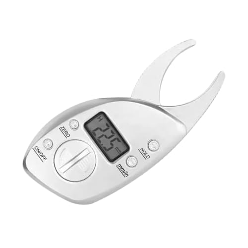 VICASKY Professioneller Hautfaltenmessschieber Digitaler Körperfettzange mit LCD Anzeige für Präzise Messungen Multifunktionales Messwerkzeug für Fitness und Gesundheit für Zuhause VICASKY Professioneller Hautfaltenmessschieber Digitaler Körperfettzange mit LCD Anzeige für Präzise Messungen Multifunktionales Messwerkzeug für Fitness und Gesundheit für Zuhause von VICASKY