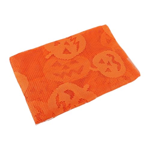 VICASKY Rechteckiger Tischläufer mit Halloween Kürbis Spitzenoptik für Partys Hochzeiten und Täglichen Gebrauch Hochwertiges Langlebiges Material VICASKY Rechteckiger Tischläufer mit Halloween Kürbis Spitzenoptik für Partys Hochzeiten und Täglichen Gebrauch Hochwertiges Langlebiges Material von VICASKY