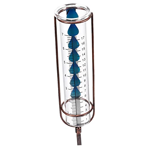 VICASKY Regenmesser Für Garten Mit Metallpfahl Dekorativer Regenmesser Zur Einfachen Regenmessung Abnehmbarer Messbecher Mit Kapazität Stilvoller Gartenstecker VICASKY Regenmesser Für Garten Mit Metallpfahl Dekorativer Regenmesser Zur Einfachen Regenmessung Abnehmbarer Messbecher Mit Kapazität Stilvoller Gartenstecker von VICASKY