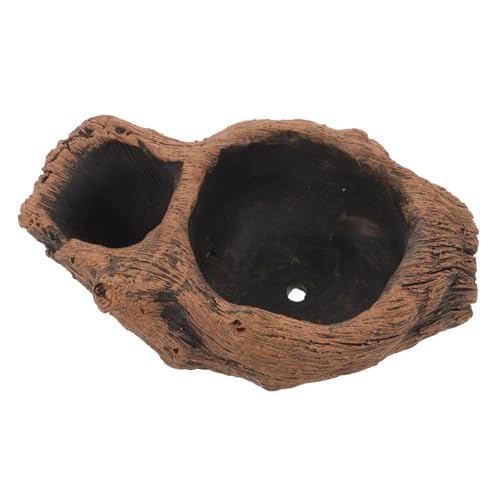 VICASKY Retro Pflanzkübel aus Robustem Beton mit Holzoptik Kompakter Kleiner Übertopf für Sukkulenten und Pflanzen Langlebiger Blumentopf für Drinnen und Draußen Stilvolles Vintage Design VICASKY Retro Pflanzkübel aus Robustem Beton mit Holzoptik Kompakter Kleiner Übertopf für Sukkulenten und Pflanzen Langlebiger Blumentopf für Drinnen und Draußen Stilvolles Vintage Design von VICASKY