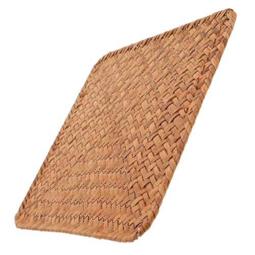 VICASKY Retro Seagrass Gewebtes Tischset Hitzebeständige rutschfeste Untersetzer für Küche und Esszimmer Vintage Charme für Stilvolle Tischdekoration VICASKY Retro Seagrass Gewebtes Tischset Hitzebeständige rutschfeste Untersetzer für Küche und Esszimmer Vintage Charme für Stilvolle Tischdekoration von VICASKY