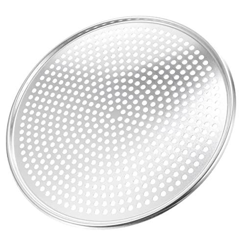 VICASKY Runde Pizzapfanne aus Robuste Backform für Pizza Leicht zu Reinigen mit Kratzfester Oberfläche für Hausgebrauch für Pizza von VICASKY