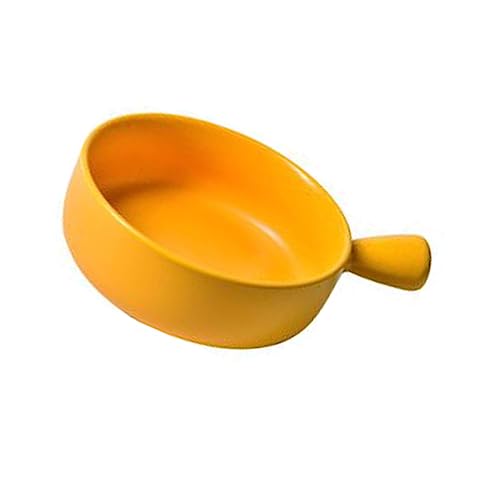 VICASKY Runder Backteller mit Praktischem Griff Backblech für Obst und für Küche und Gelb VICASKY Runder Backteller mit Praktischem Griff Backblech für Obst und für Küche und Gelb von VICASKY