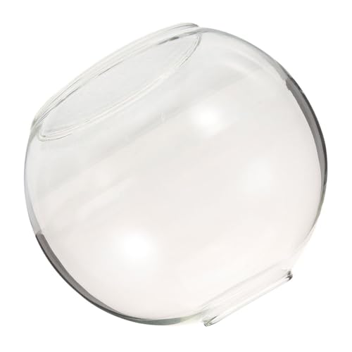VICASKY Runder Glaskugel Lampenschirm mit Doppelöffnung Transparenter Ersatzschirm aus Klarem Glas Kompatibel mit Pendelleuchte Vielseitiger Lampenschirm für Moderne und Klassische VICASKY Runder Glaskugel Lampenschirm mit Doppelöffnung Transparenter Ersatzschirm aus Klarem Glas Kompatibel mit Pendelleuchte Vielseitiger Lampenschirm für Moderne und Klassische von VICASKY