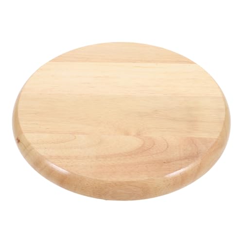 VICASKY Runder Holzstuhl Sitzfläche Ersatzteil für Barhocker Durchmesser Rustikales Design Passend für Küche Restaurant Garten und Hochwertige Verarbeitung für Lange Haltbarkeit und von VICASKY