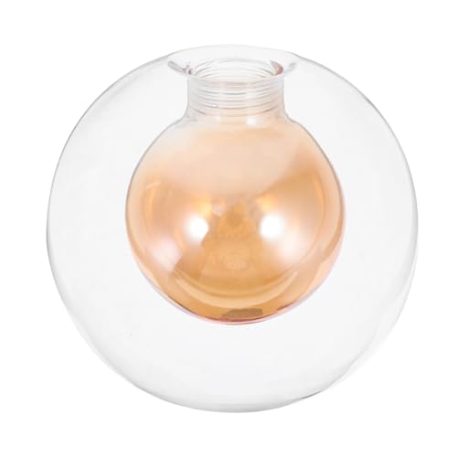 VICASKY Runder Lampenschirm Ersatzglas Klare Kugel für Deckenventilatoren Pendelleuchten Modern Wohnzimmer Einfache Montage Warmes Licht Design von VICASKY