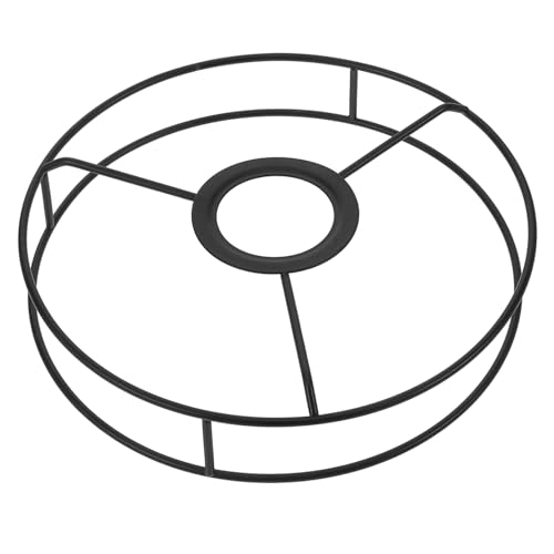 VICASKY Runder Lampenschirmhalter aus Langlebigem Material Minimalistischer DIY Lampenschirmrahmen Kompatibel mit Tischlampen und Pendelleuchten Einfache Montage Vielseitig Einsetzbar für von VICASKY