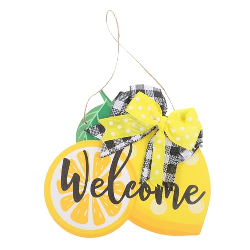 VICASKY Rustikales Zitronen Holzschild Sommer Türhänger aus Holz Leichtes Langlebiges Welcome Schild für Haustür Veranda und Bauernhaus Dekoration Natürliche Sommer Wanddekoration VICASKY Rustikales Zitronen Holzschild Sommer Türhänger aus Holz Leichtes Langlebiges Welcome Schild für Haustür Veranda und Bauernhaus Dekoration Natürliche Sommer Wanddekoration von VICASKY
