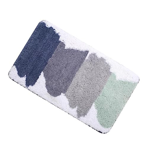 VICASKY Rutschfester Badteppich Hochwertigem Chenille Wasserabsorbierend für Badezimmer und Küche Schützt vor Kaltem Boden und Bietet VICASKY Rutschfester Badteppich Hochwertigem Chenille Wasserabsorbierend für Badezimmer und Küche Schützt vor Kaltem Boden und Bietet von VICASKY