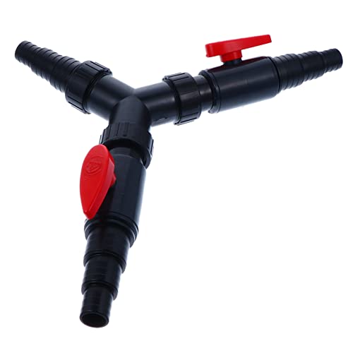 VICASKY Schlauchadapter Mit Regulierungsventil Y Förmiger Wasserverteiler Für Effiziente Wasserverteilung Für Garten Und Bewässerungssysteme Kompatibel von VICASKY