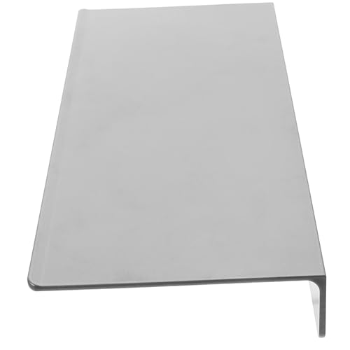 VICASKY Schwebendes Wandregal aus Robustem Aluminium mit Selbstklebender Montage für Badezimmer Wohnzimmer Büro Platzsparendes Display Aufbewahrungsregal ohne Bohren Mattgrau VICASKY Schwebendes Wandregal aus Robustem Aluminium mit Selbstklebender Montage für Badezimmer Wohnzimmer Büro Platzsparendes Display Aufbewahrungsregal ohne Bohren Mattgrau von VICASKY