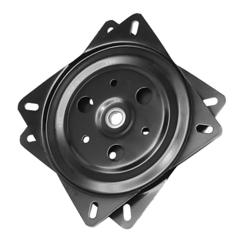 VICASKY Schwerlast Drehplatte Sitzdrehgelenk aus Metall für Barhocker Möbel Tv ständer Robuste Polierte Swivel Basis Einfache Montage rutschfest und Verschleißfest von VICASKY