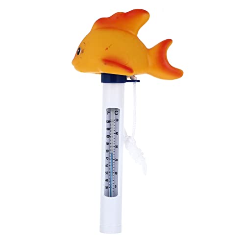 VICASKY Schwimmendes Pool Thermometer Bruchfestes Wasserthermometer Für Präzise Wassertemperaturmessung Im Pool Aquarium Oder Teich Cartoon Design Für Spaß Am Wasser von VICASKY