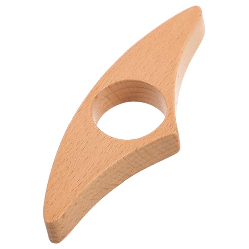 VICASKY Seitenhalter aus Holz Innovativer Fingerring für Müheloses Einhandlesen Langlebiger Buchöffner Halter und Sicherer Seitenhalter für Leseliebhaber VICASKY Seitenhalter aus Holz Innovativer Fingerring für Müheloses Einhandlesen Langlebiger Buchöffner Halter und Sicherer Seitenhalter für Leseliebhaber von VICASKY