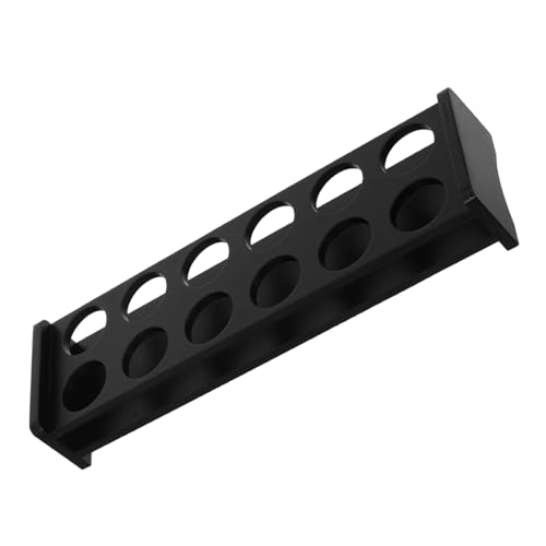 VICASKY Shot Glass Tray Holzimitat Schnapsglashalter Organizer Vielseitig für Party Bar Tischdekoration Platzsparend Elegant von VICASKY