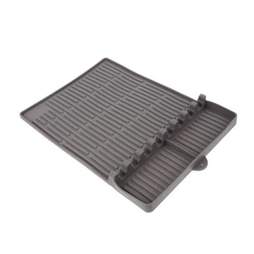 VICASKY Silikon Grillmatte für Grillwerkzeuge Hitzebeständige Grill Seitenablagematte Lebensmittelecht Rutschfeste Grillunterlage für Bbq und Outdoor Einsatz VICASKY Silikon Grillmatte für Grillwerkzeuge Hitzebeständige Grill Seitenablagematte Lebensmittelecht Rutschfeste Grillunterlage für Bbq und Outdoor Einsatz von VICASKY