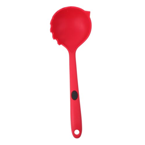 VICASKY Silikon Nudel Löffel Küchenutensil Bpa Frei Hitzebeständig Spaghettilöffel Küchenhelfer für Zuhause und Restaurant Rot VICASKY Silikon Nudel Löffel Küchenutensil Bpa Frei Hitzebeständig Spaghettilöffel Küchenhelfer für Zuhause und Restaurant Rot von VICASKY
