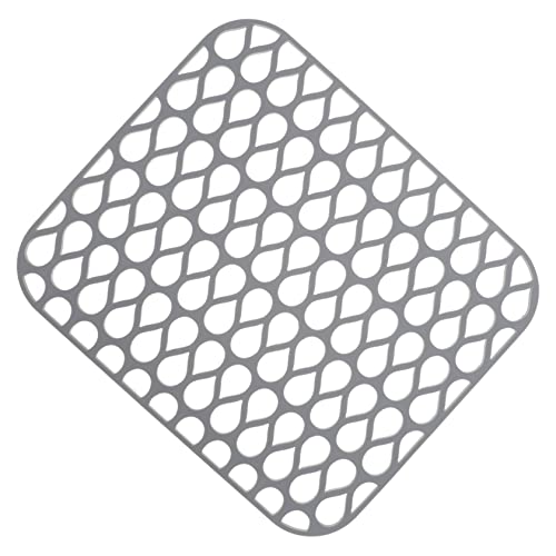 VICASKY Silikon Spülbeckenmatte Hitzebeständige Abtropfmatte für Geschirr Rutschfeste Schutzmatte für Küchenspülen Schnelles Abtropfen und Einfache Flexibel und Leicht für Jede Spüle VICASKY Silikon Spülbeckenmatte Hitzebeständige Abtropfmatte für Geschirr Rutschfeste Schutzmatte für Küchenspülen Schnelles Abtropfen und Einfache Flexibel und Leicht für Jede Spüle von VICASKY
