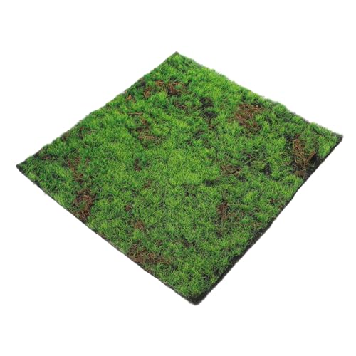 VICASKY Simulierter Moosrasen Moosdecke Gefälschter Moosrasen Moosläufer Torfmoos Drinnen Fälschung Dekorativer Kunstrasen Rasen Im Freien Rasengras Balkon Green Plastik von VICASKY