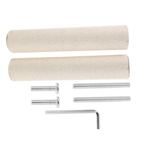 VICASKY Sisal Katzenbaum Ersatzstämme mit Schrauben Robuste Kratzpfosten als Schutz und Nachfüllung für Indoor Katzenbäume Einfach zu Installierende Katzenturm Ersatzteile VICASKY Sisal Katzenbaum Ersatzstämme mit Schrauben Robuste Kratzpfosten als Schutz und Nachfüllung für Indoor Katzenbäume Einfach zu Installierende Katzenturm Ersatzteile von VICASKY