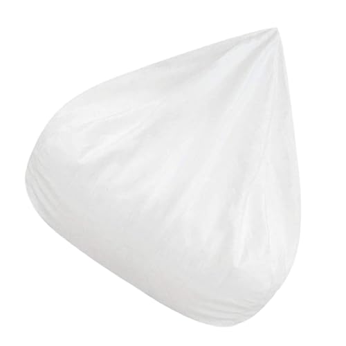 VICASKY Sitzsack-Innensack Sitzsäcke Plüsch versiegeln Sitzbeutelfüller Sitzsack Couch Kissen Füllung Bezug für Sofabezug aus Stoff Lazy Sofa-Hülle ohne Füllstoff Weiß von VICASKY