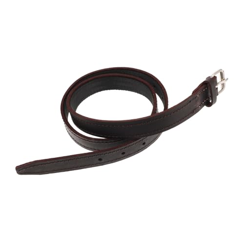 VICASKY Softes Nicht Dehnbares Steigbügelriemen aus Rindsleder mit Verstellbarer und Rostfreien Metallschnallen Langlebig und Komfortabel für Reitausrüstung und Pferdetraining VICASKY Softes Nicht Dehnbares Steigbügelriemen aus Rindsleder mit Verstellbarer und Rostfreien Metallschnallen Langlebig und Komfortabel für Reitausrüstung und Pferdetraining von VICASKY